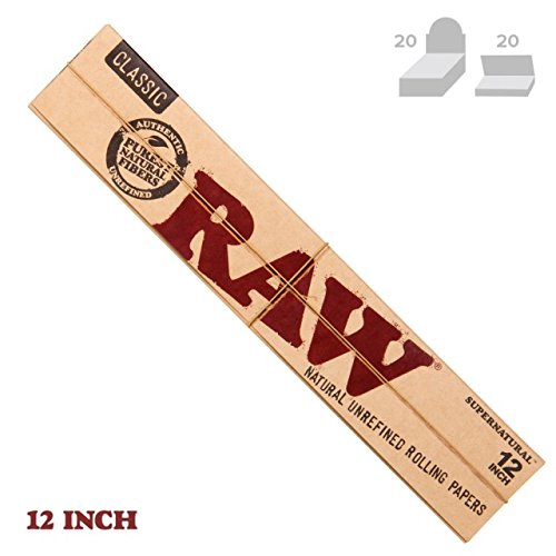 RAW CLASSIC 12INCH SUPERNATURAL ROLLING PAPERS - Outontrip