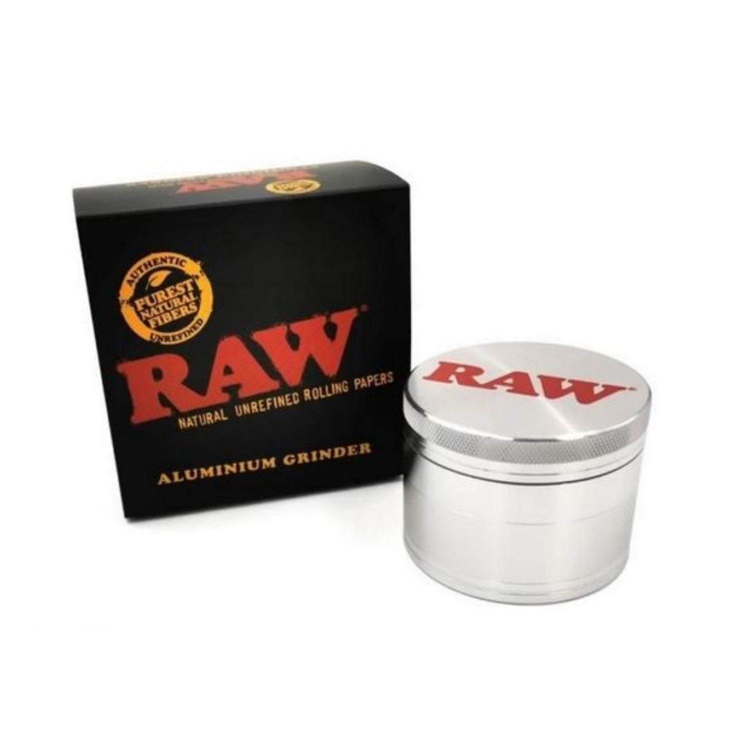 RAW Classic Aluminium Large Herb Crusher - 56MM