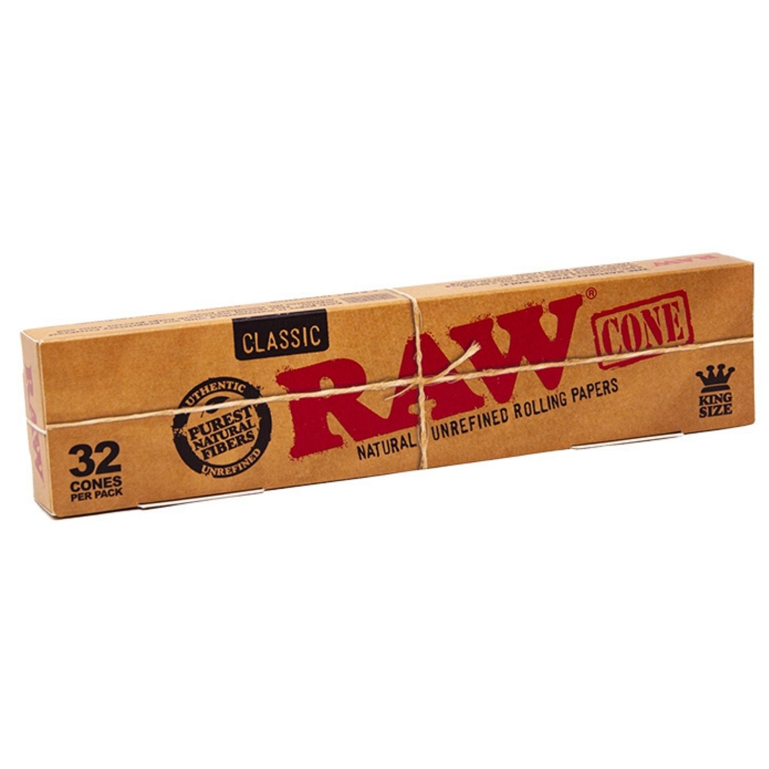 RAW Classic Prerolled Cones King Size - 32 Cones