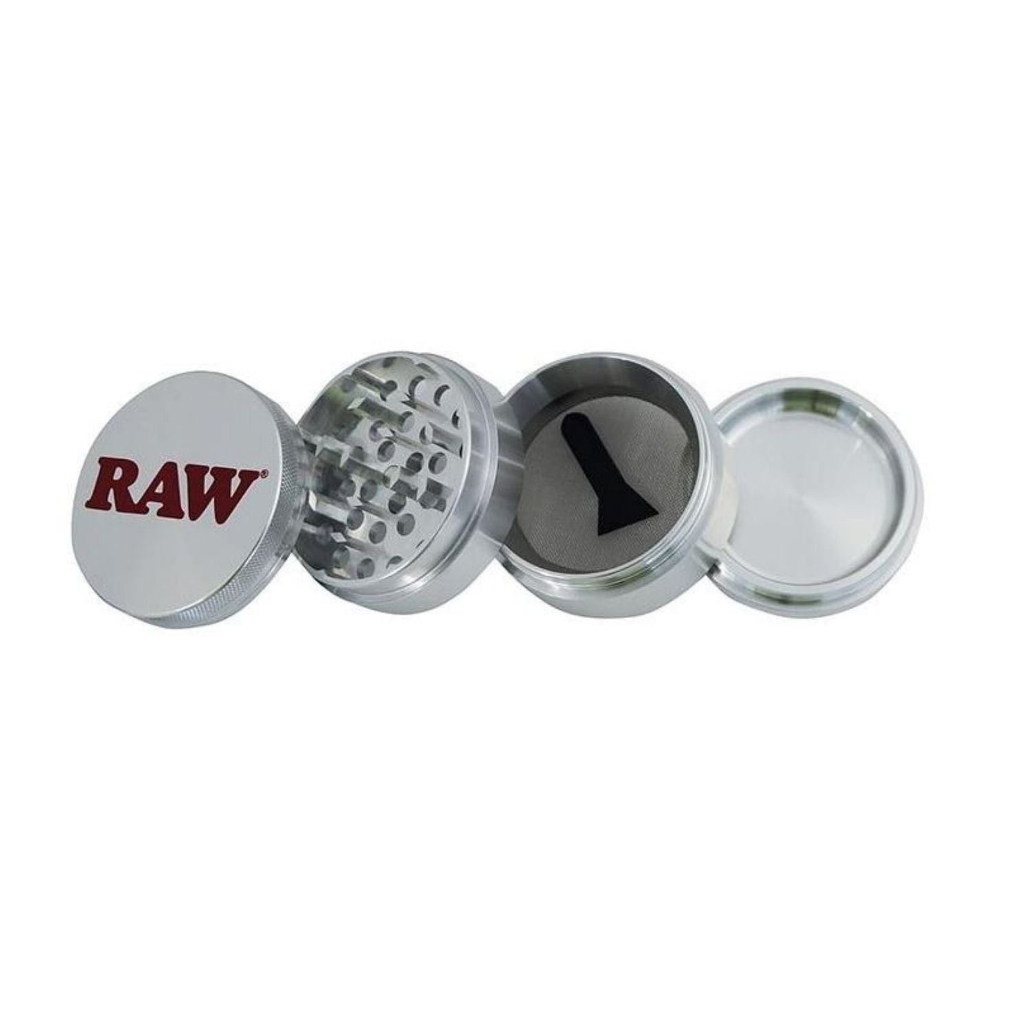 RAW Classic Aluminium Large Herb Crusher - 56MM