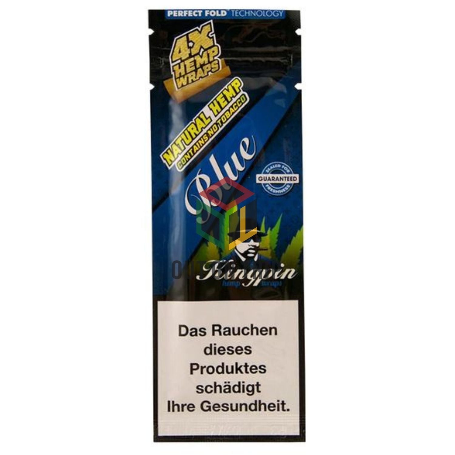 KingPin Organic Blunt Wrap - Blue Flavor