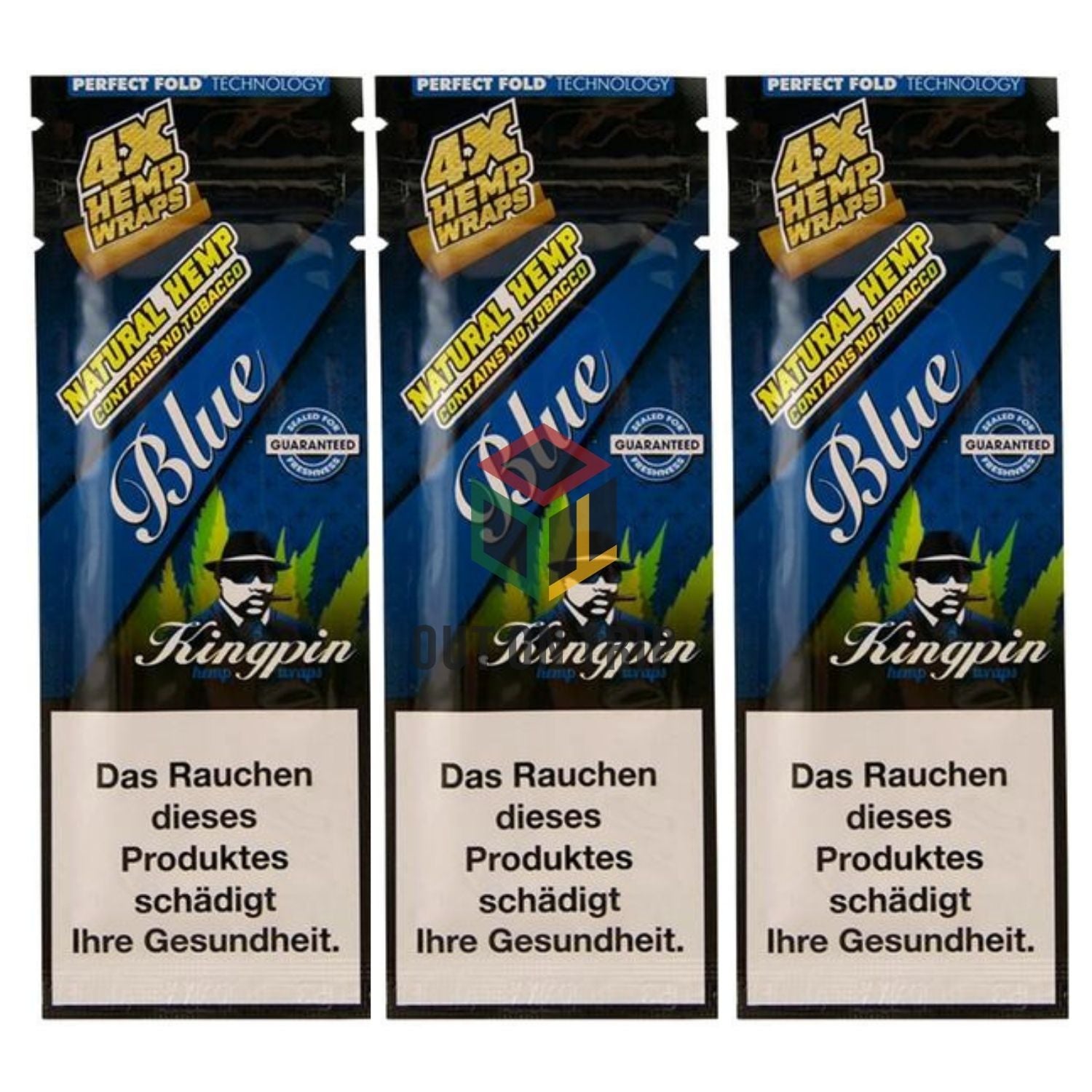 KingPin Organic Blunt Wrap - Blue Flavor