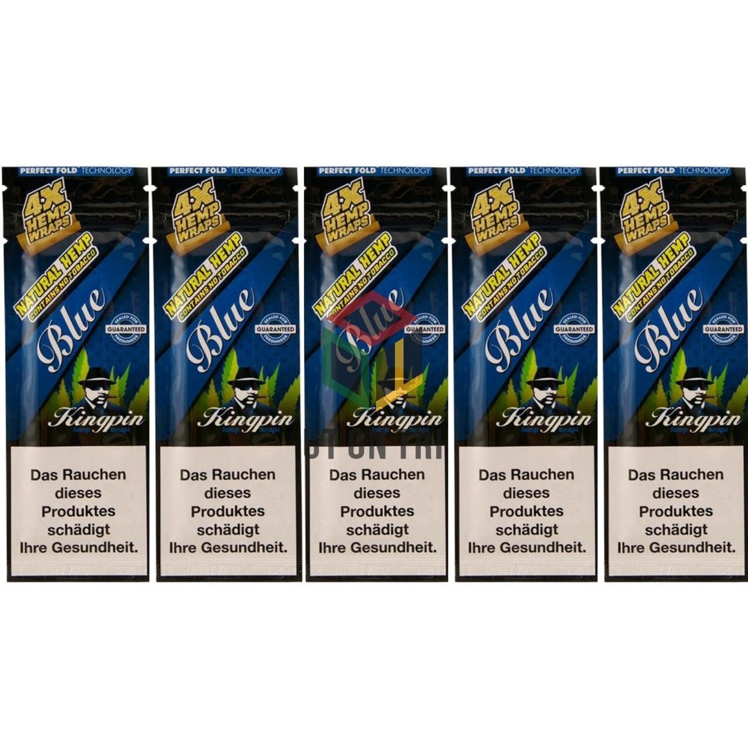 KingPin Organic Blunt Wrap - Blue Flavor