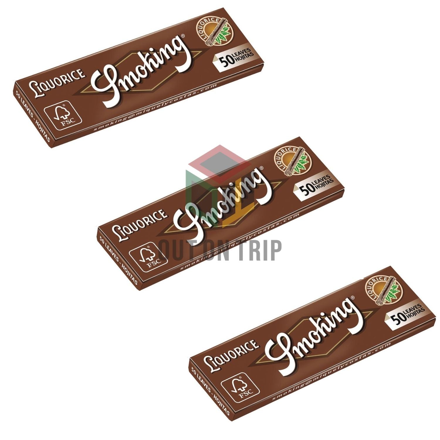 SMOKING Rolling Paper - Liquorice Flavor