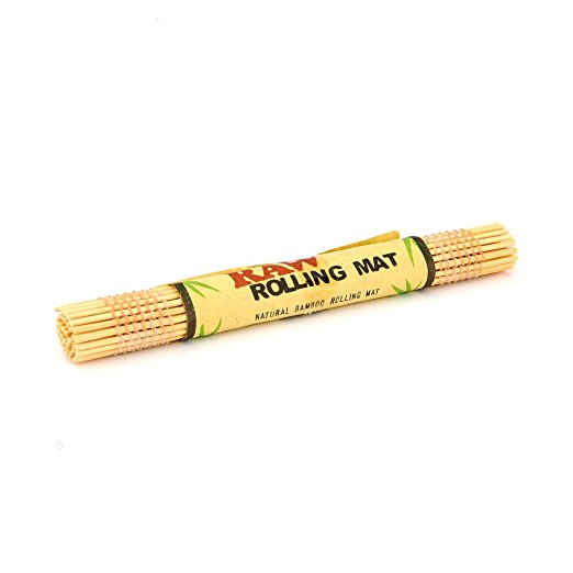 RAW BAMBOO ROLLING MAT TO CRUSH AND ROLL - Outontrip