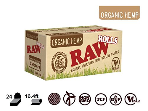 RAW ORGANIC ROLL 5meter ROLLING PAPER ROLL - Outontrip