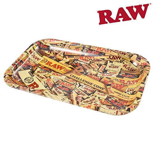 RAW MIX METAL ROLLING TRAY SMALL - Outontrip