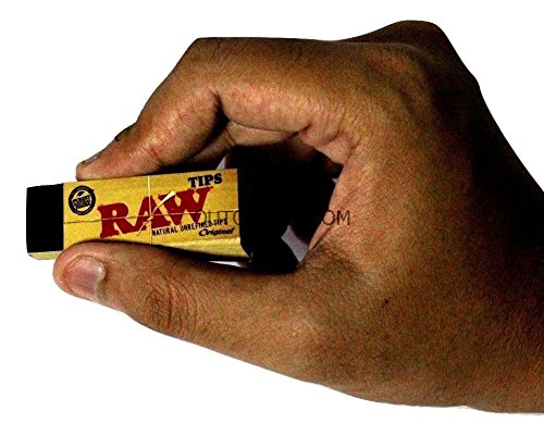 RAW ROLLING paper FILTER TIPS/ROACH Pack Of 3 or 5 - Outontrip