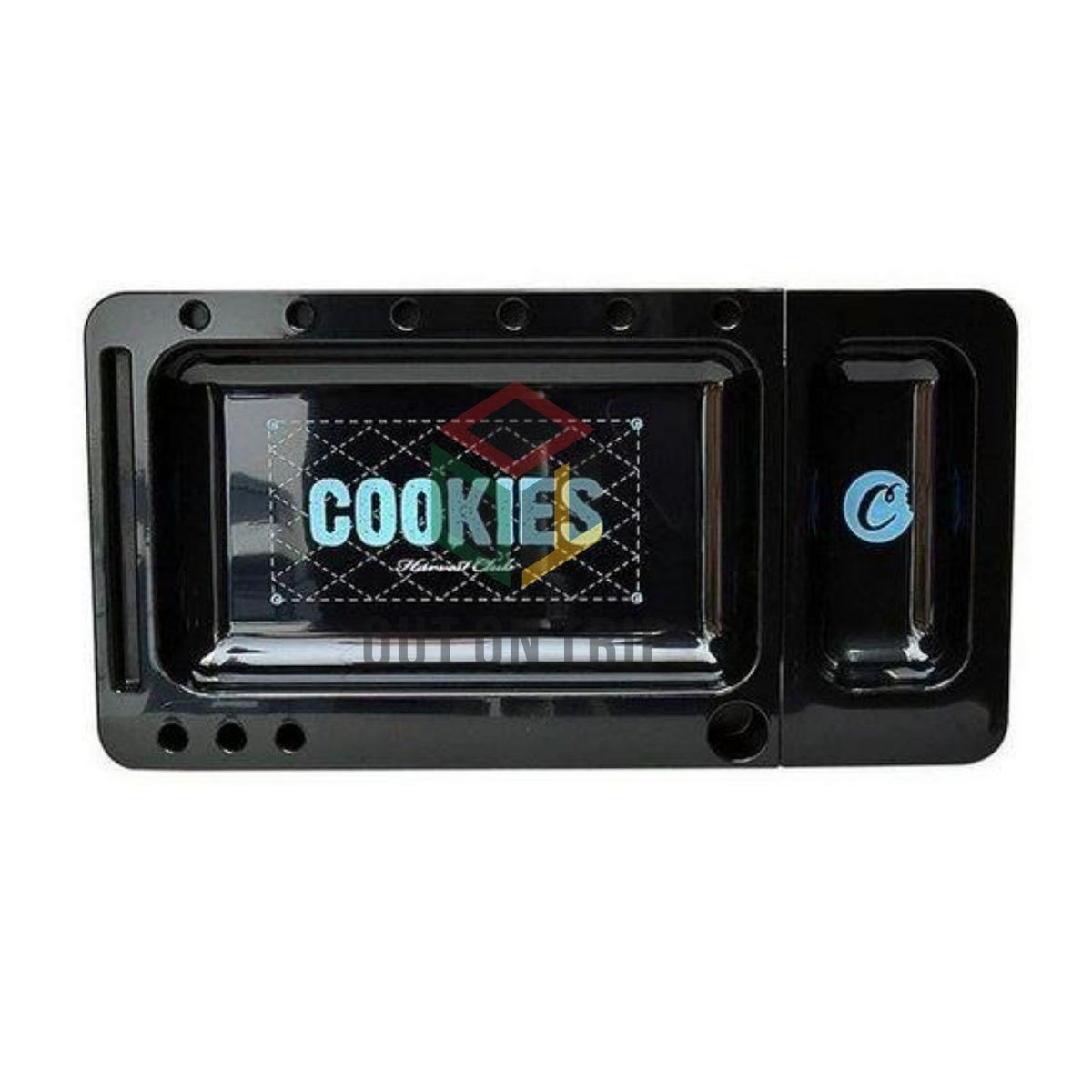 COOKIES ROLLING TRAY - RED/BLACK