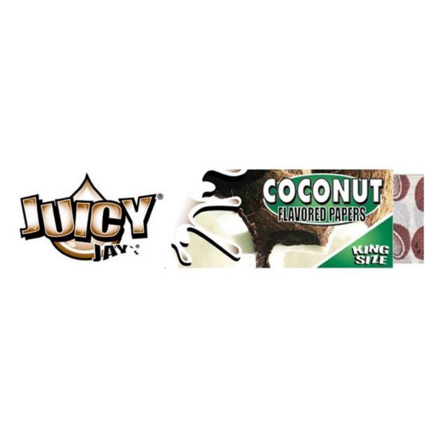 Juicy Jay Rolling Papers - Coconut Flavor - KSS