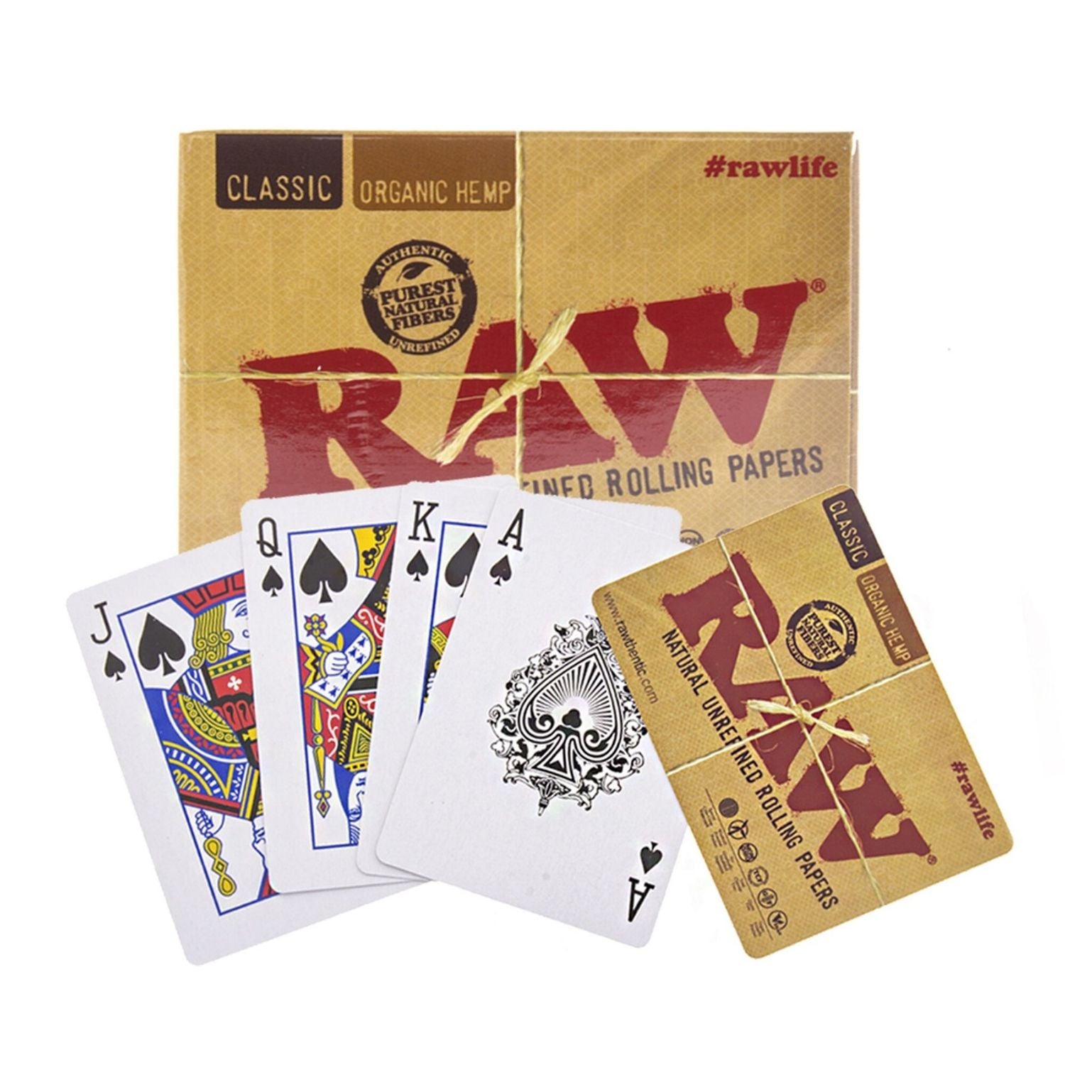 RAW Playing Cards - Brown