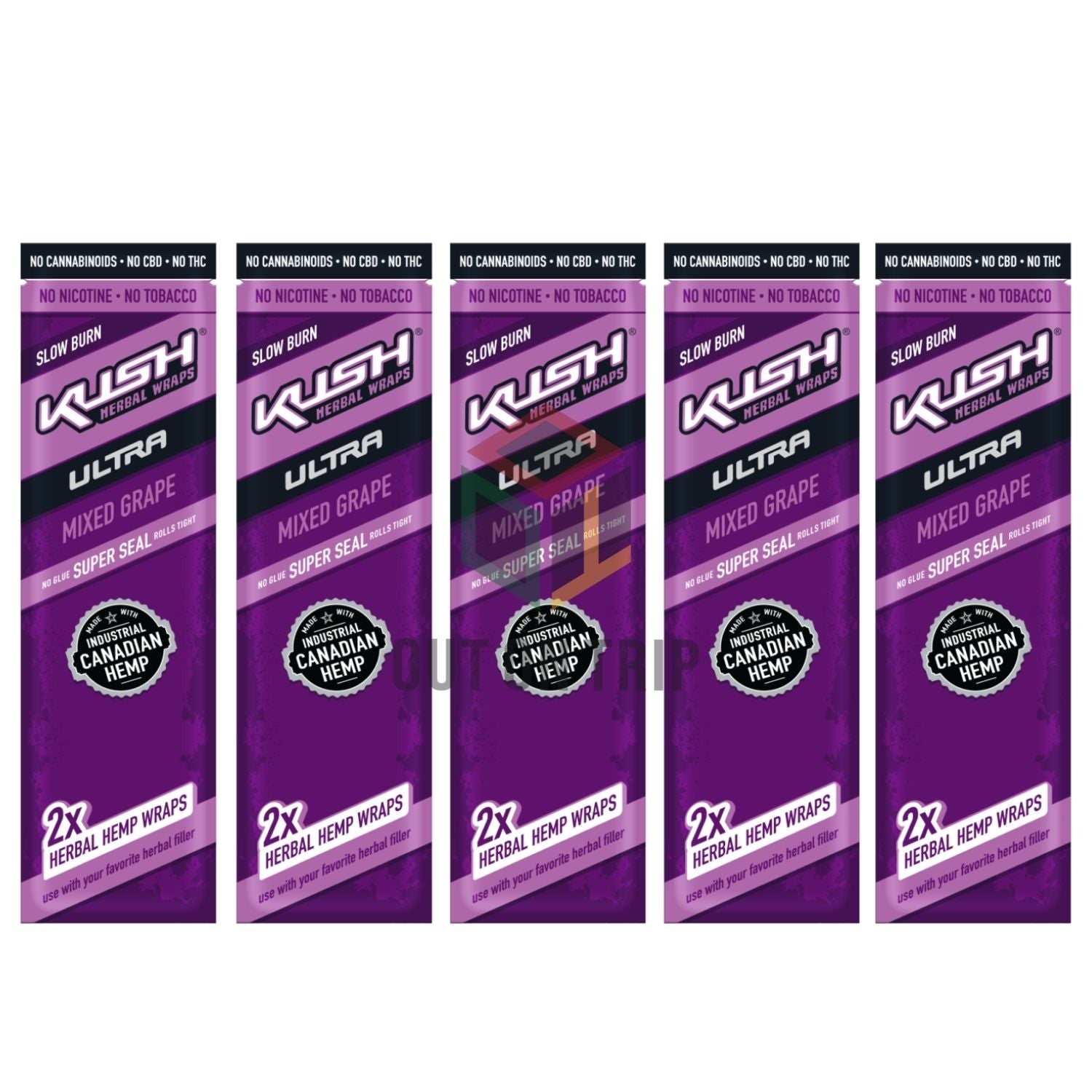 KUSH HERBAL WRAPS ULTRA - MIXED GRAPE