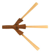 RAW TRIDENT WOODEN CIG HOLDER (HOLDS 3 JOINTS) - Outontrip