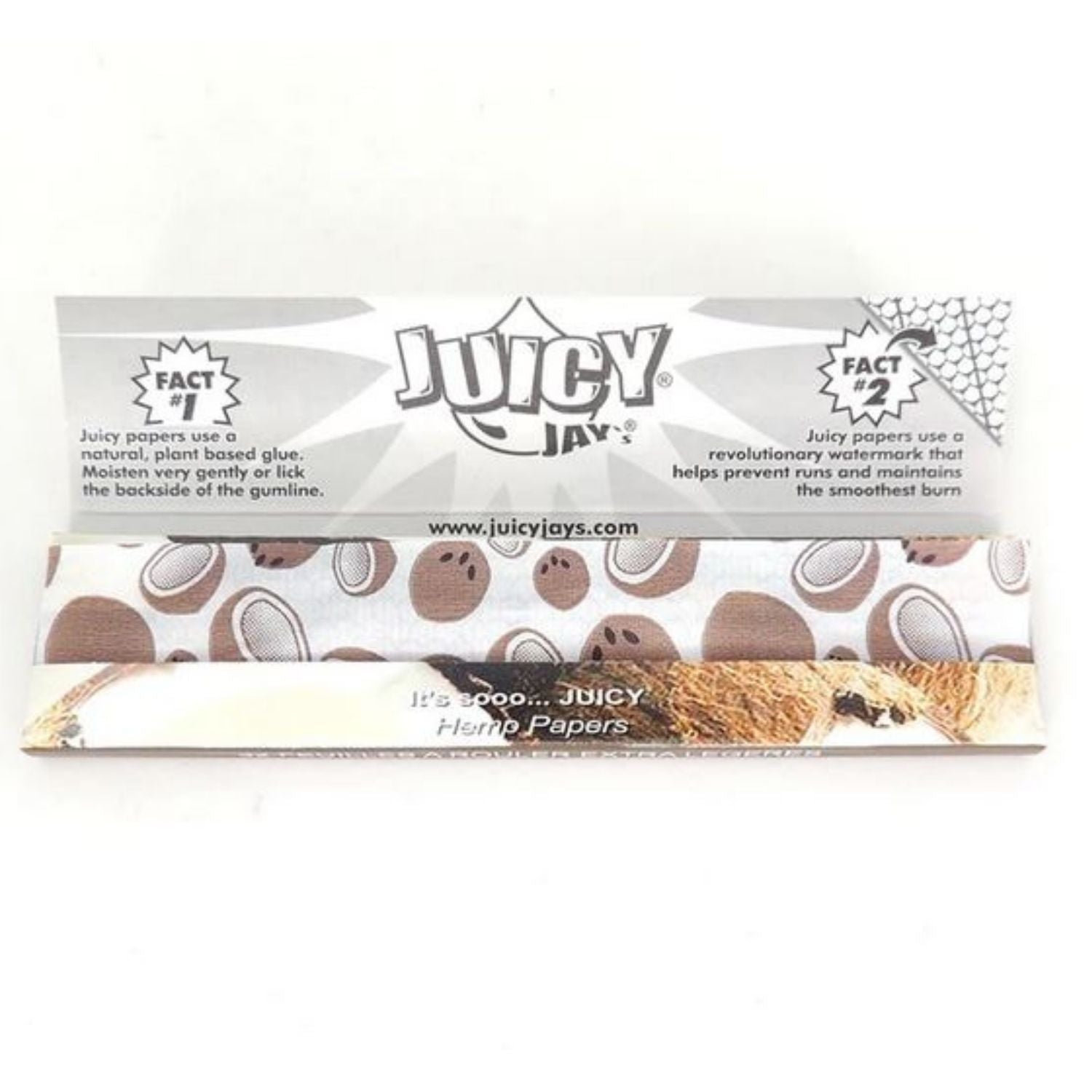 Juicy Jay Rolling Papers - Coconut Flavor - KSS