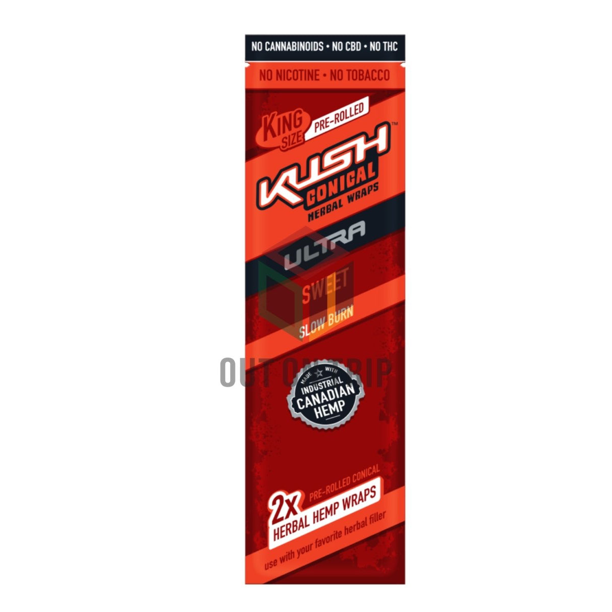KUSH CONICAL HERBAL PREROLLED WRAPS ULTRA - Sweet