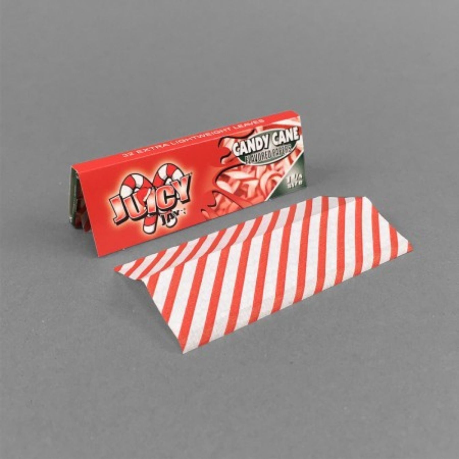 Juicy Jay Rolling Papers - Candy Cane Flavor - 1 1/4