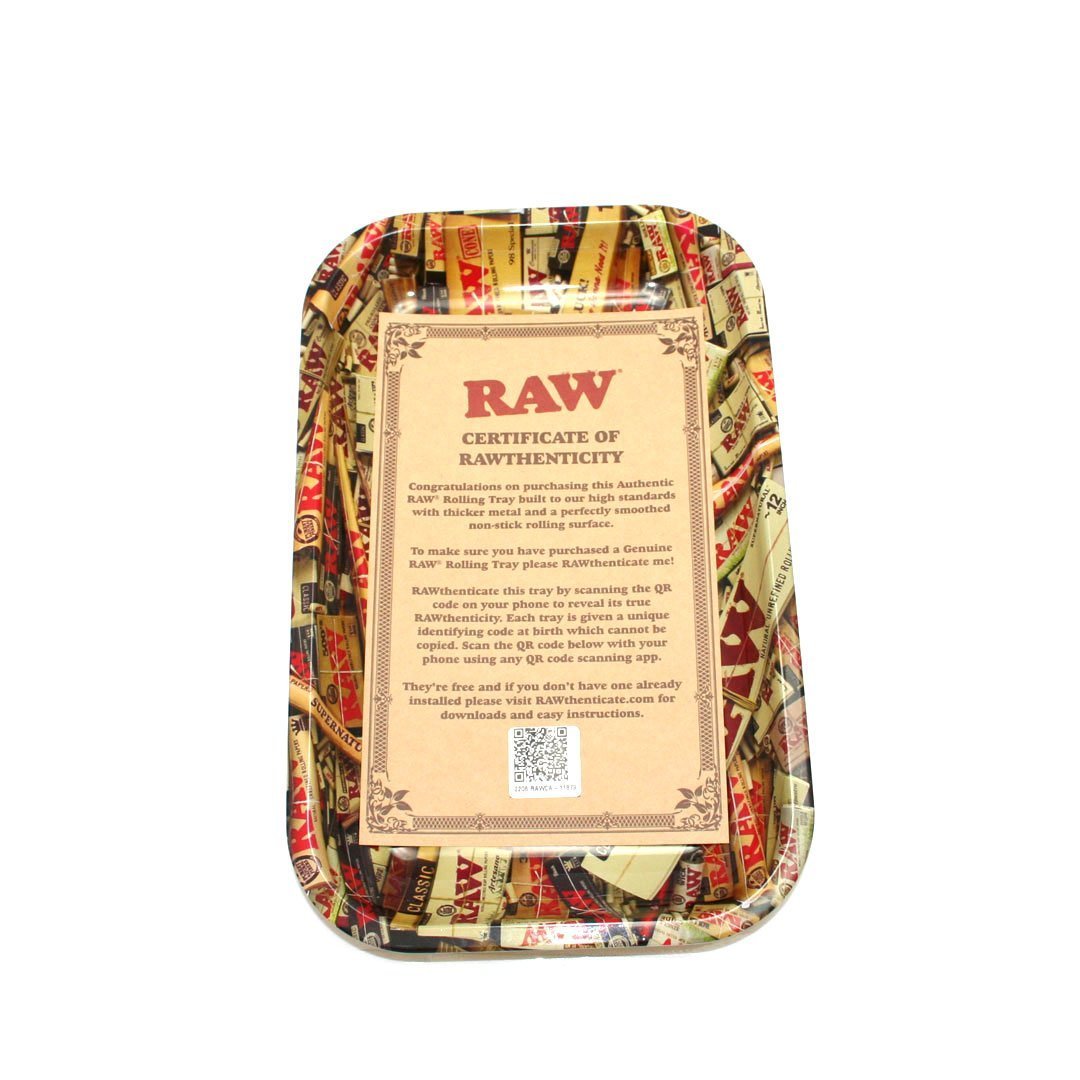 RAW MIX METAL ROLLING TRAY SMALL - Outontrip