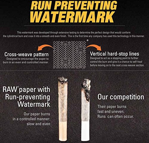RAW CLASSIC 12INCH SUPERNATURAL ROLLING PAPERS - Outontrip