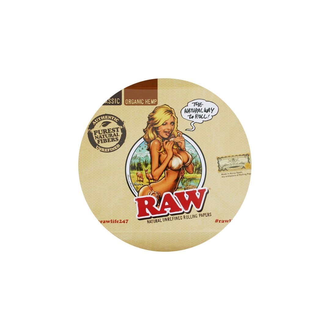 RAW GIRL METAL ROLLING TRAY SMALL - Outontrip