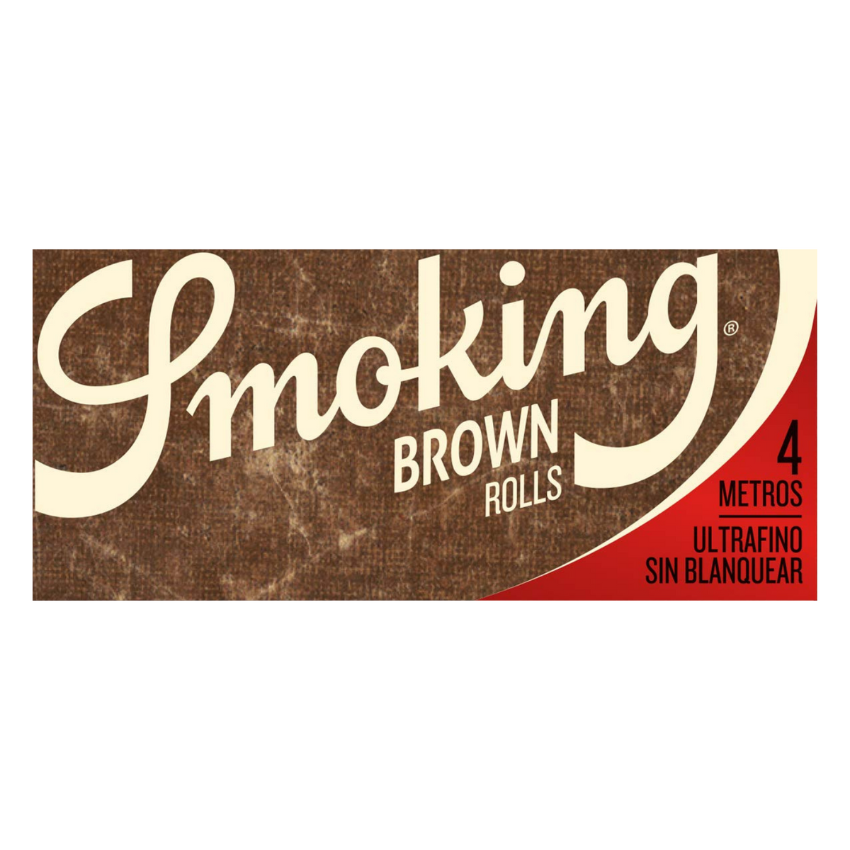 SMOKING Brown Ultrafine Roll - 4 Meter
