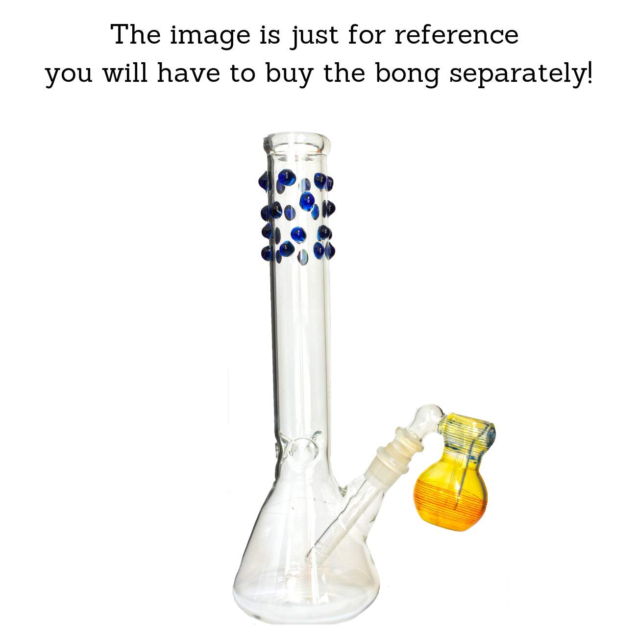 Male Ashcatcher - 14.4 mm Bong Accessory