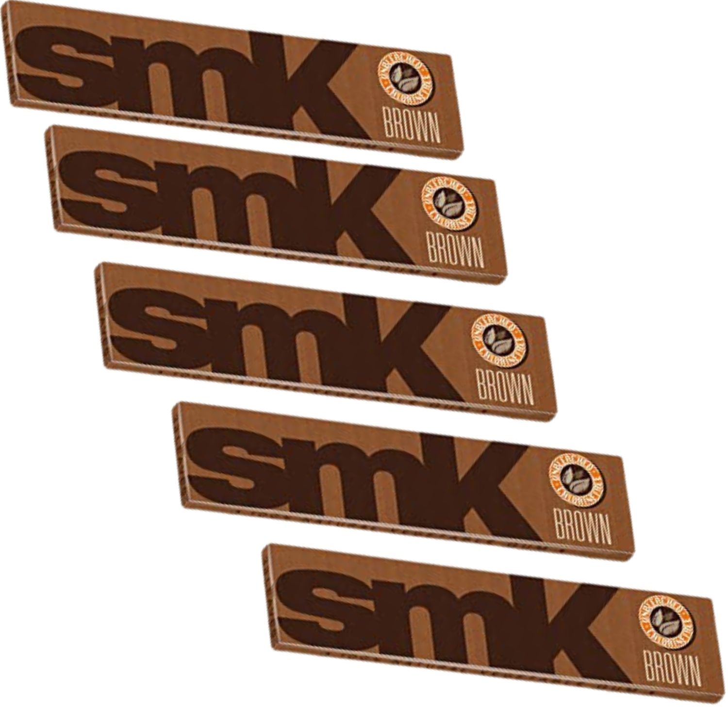 SMK Brown Unbleached King Size - 33 Leaves