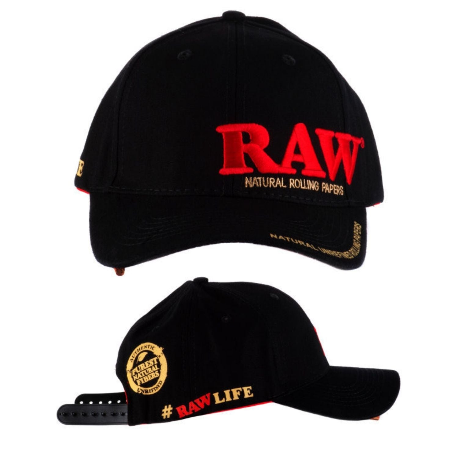 RAW Dope Poker Hat - Black Color