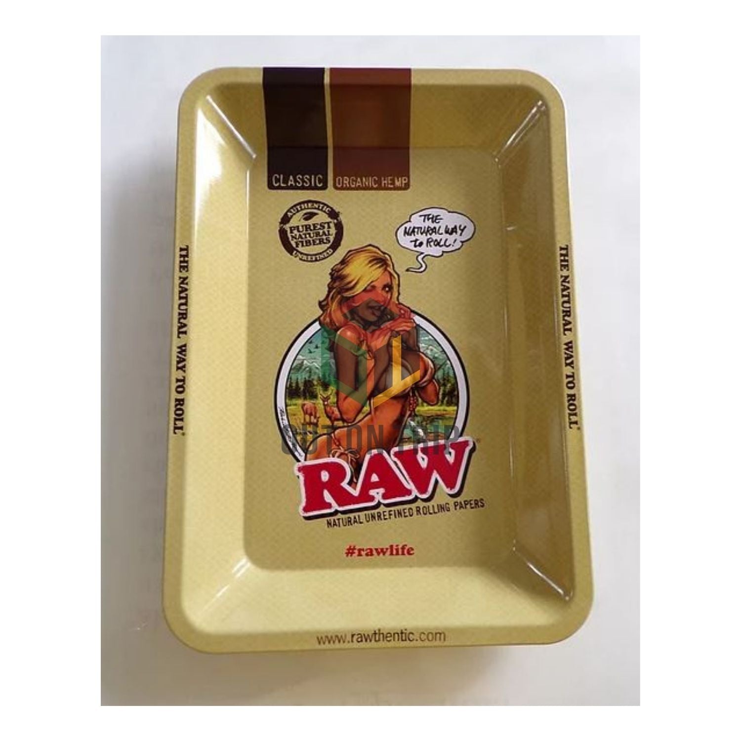 RAW Girl Metal Rolling Tray - Mini