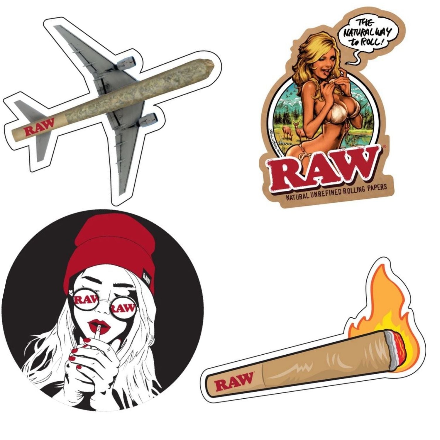 RAW Crazy Stickers