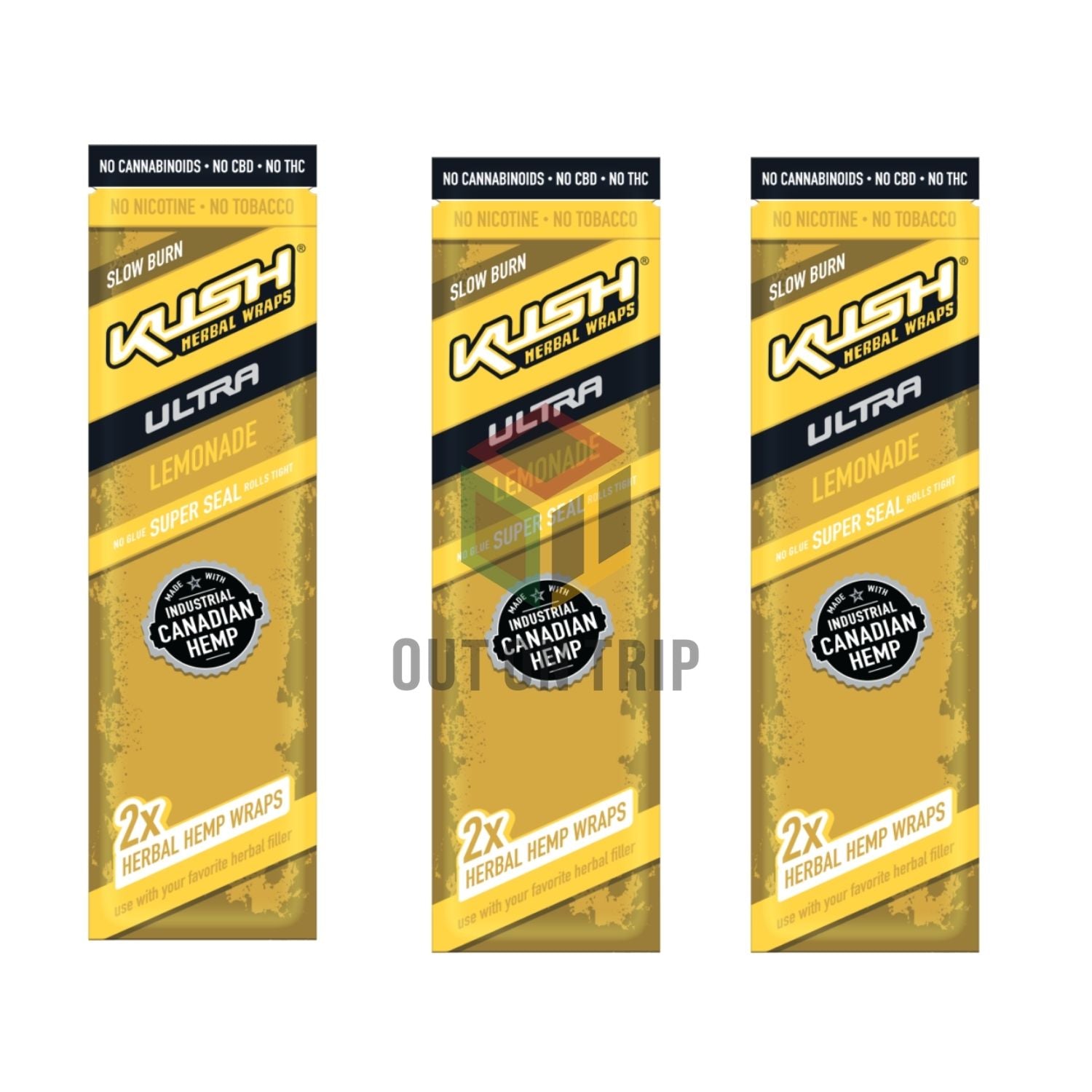 KUSH HERBAL WRAPS ULTRA - LEMONADE