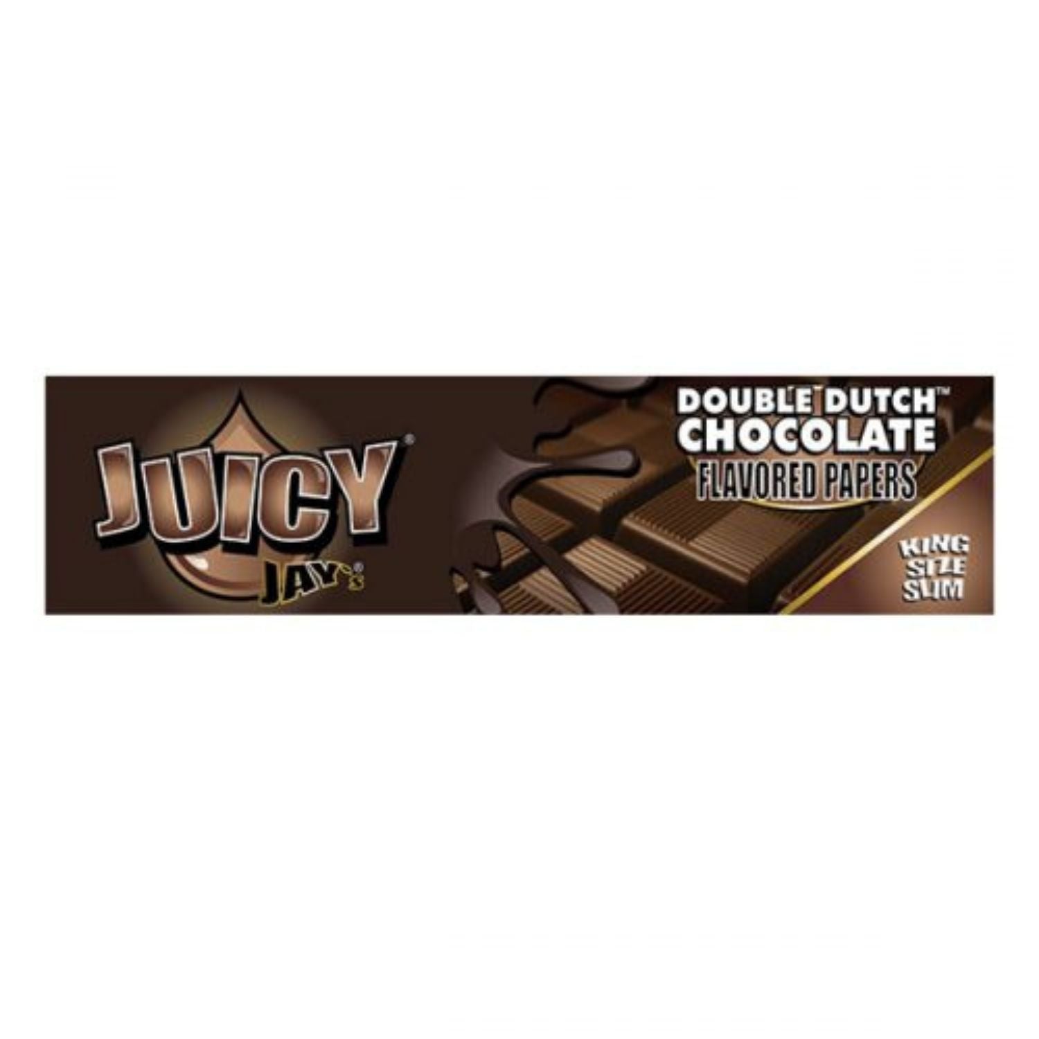 Juicy Jay Rolling Papers - Chocolate Double Dutch Flavor - KSS