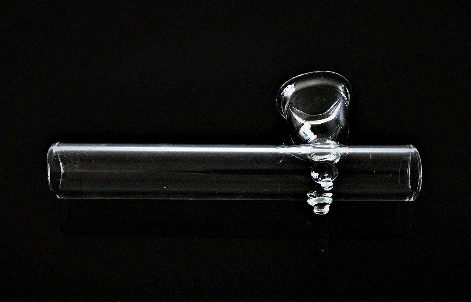 Handmade 4 inch Clear Glass Smoking Pipe - Outontrip