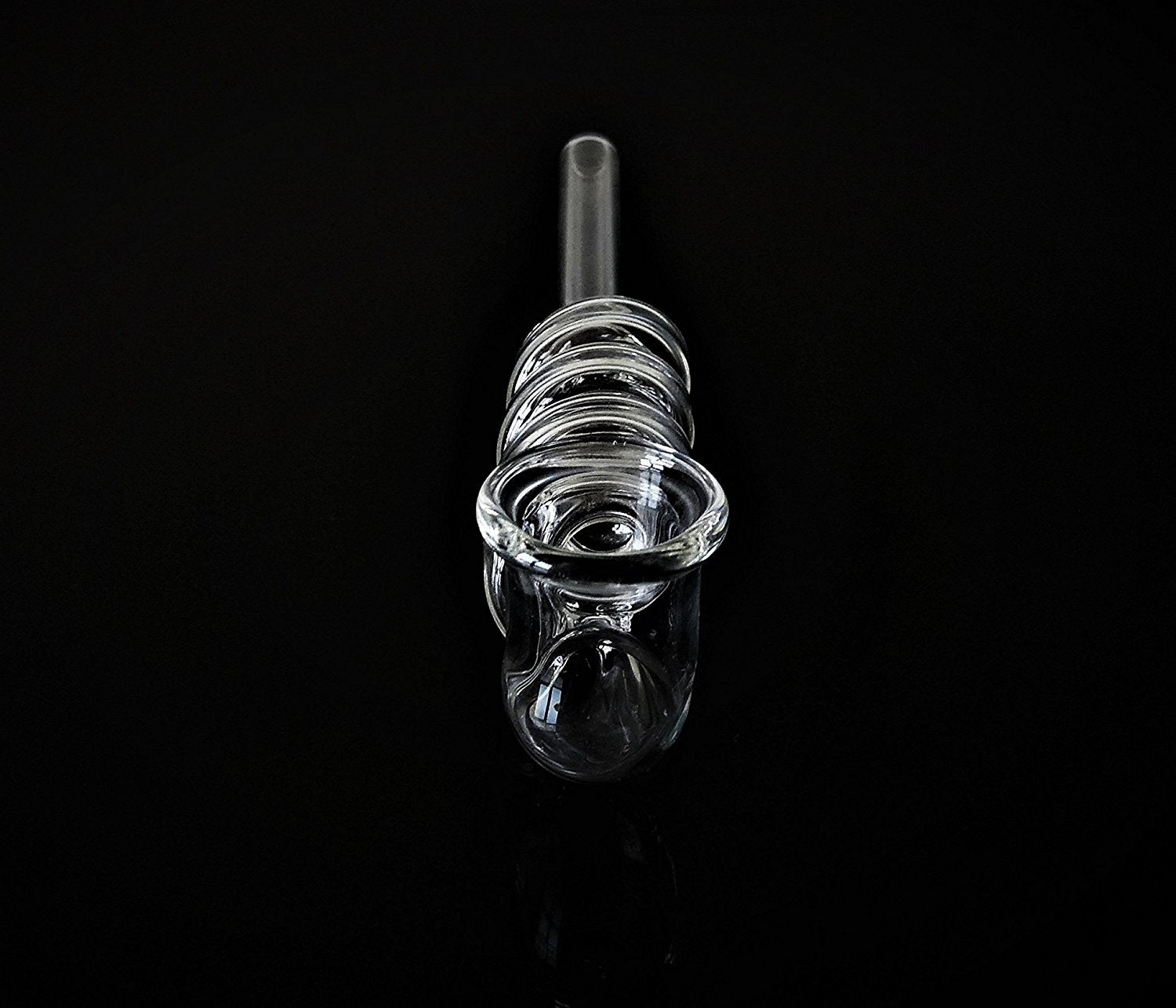 Handmade 4 Ringed Glass Smoking Pipe - Outontrip