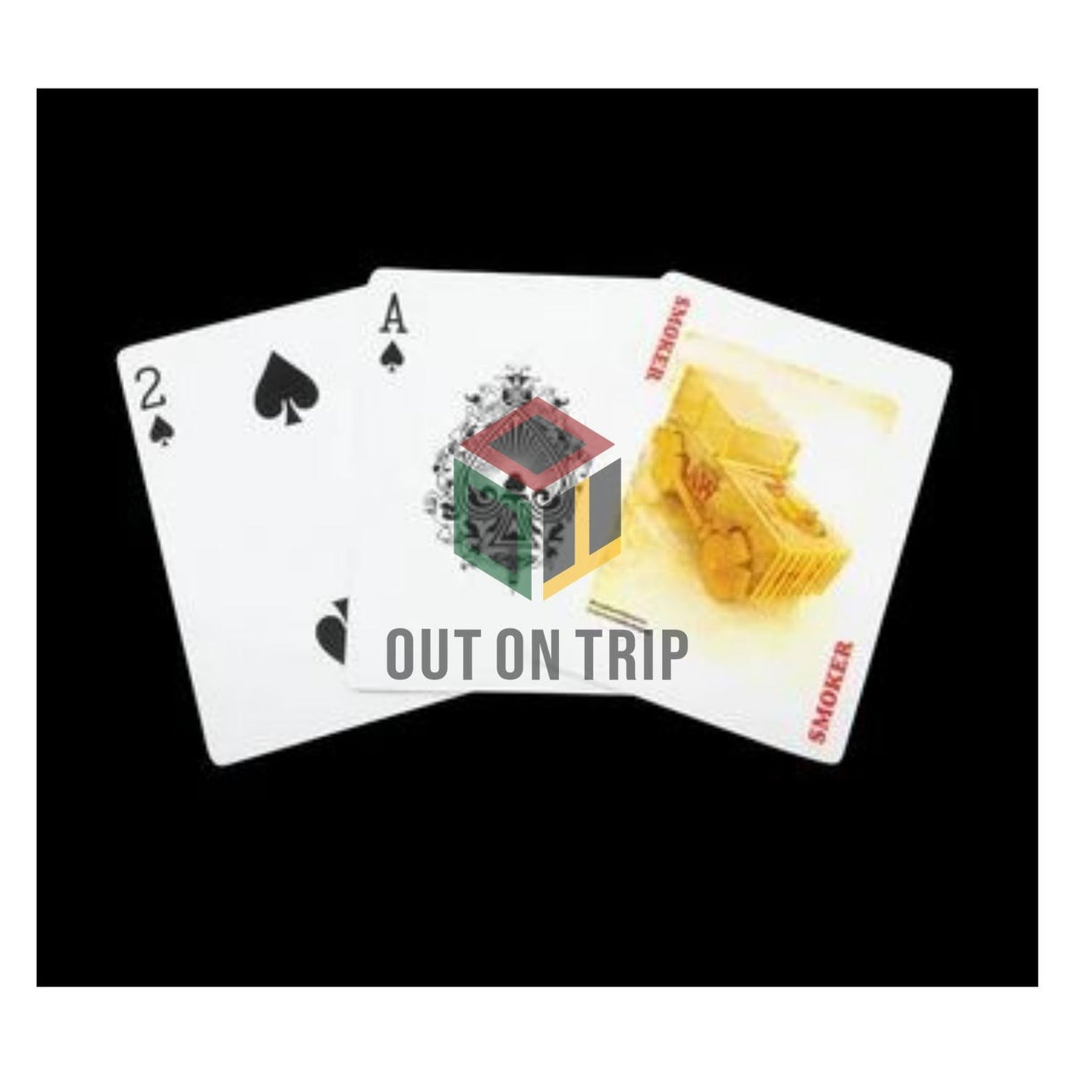 RAW Black Playing Cards