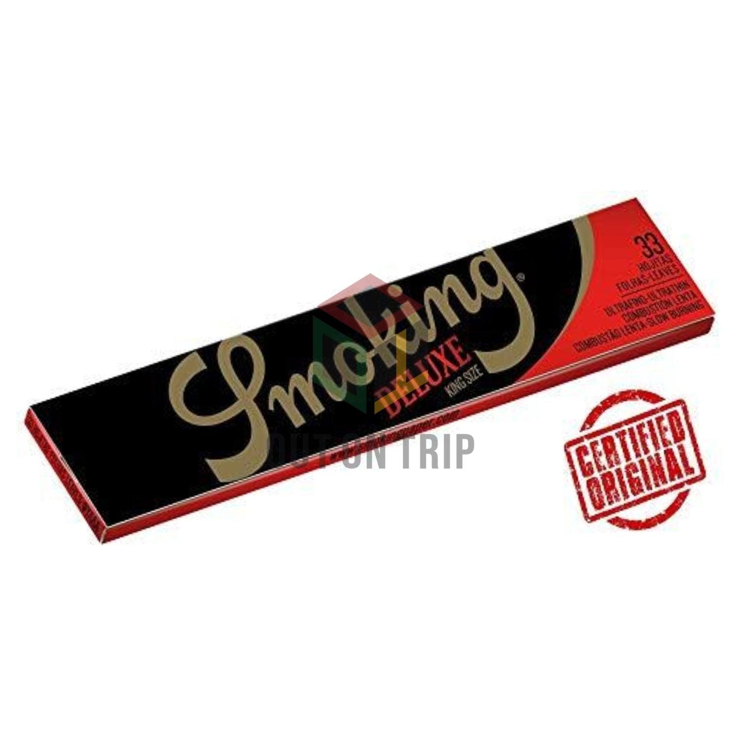 SMOKING Delux Ultrathin King Size - 33 Leaves