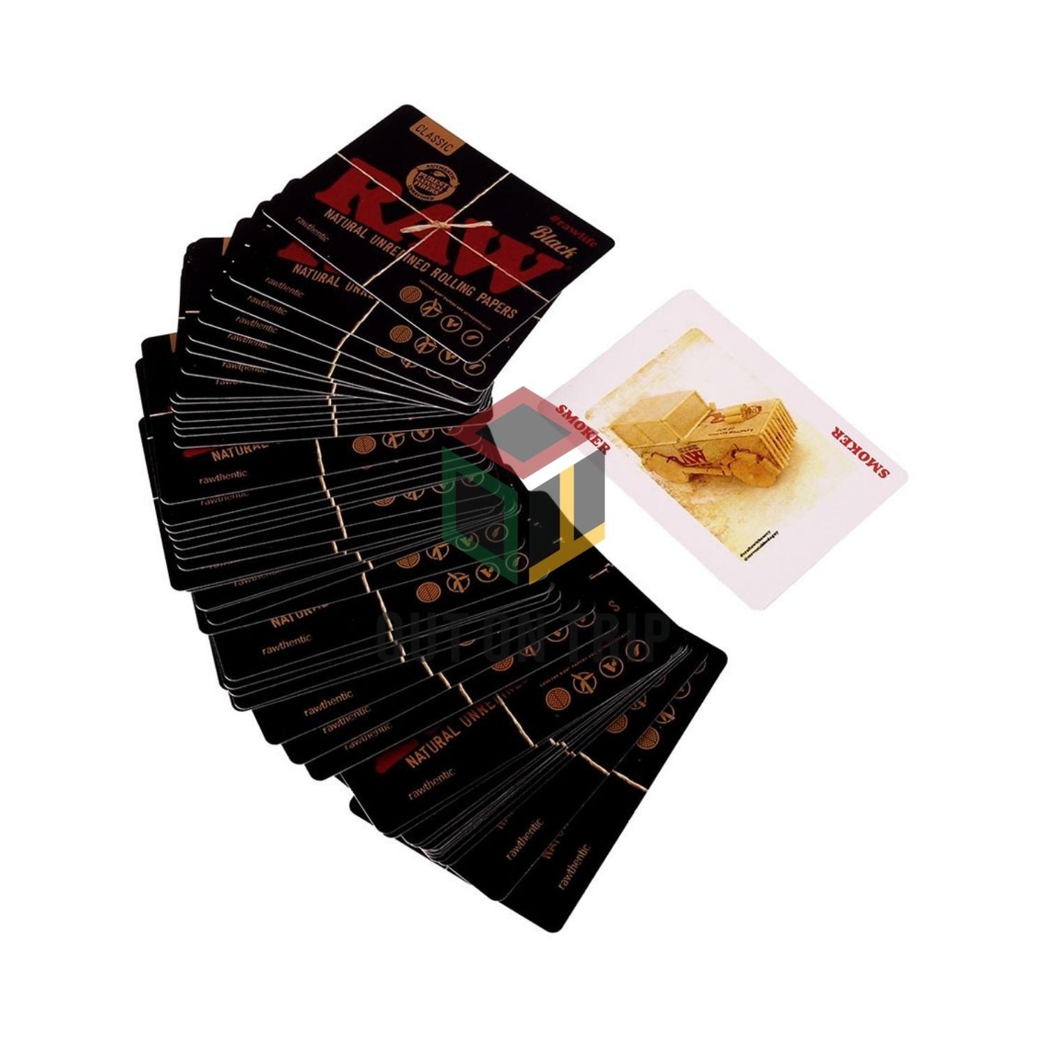 RAW Black Playing Cards