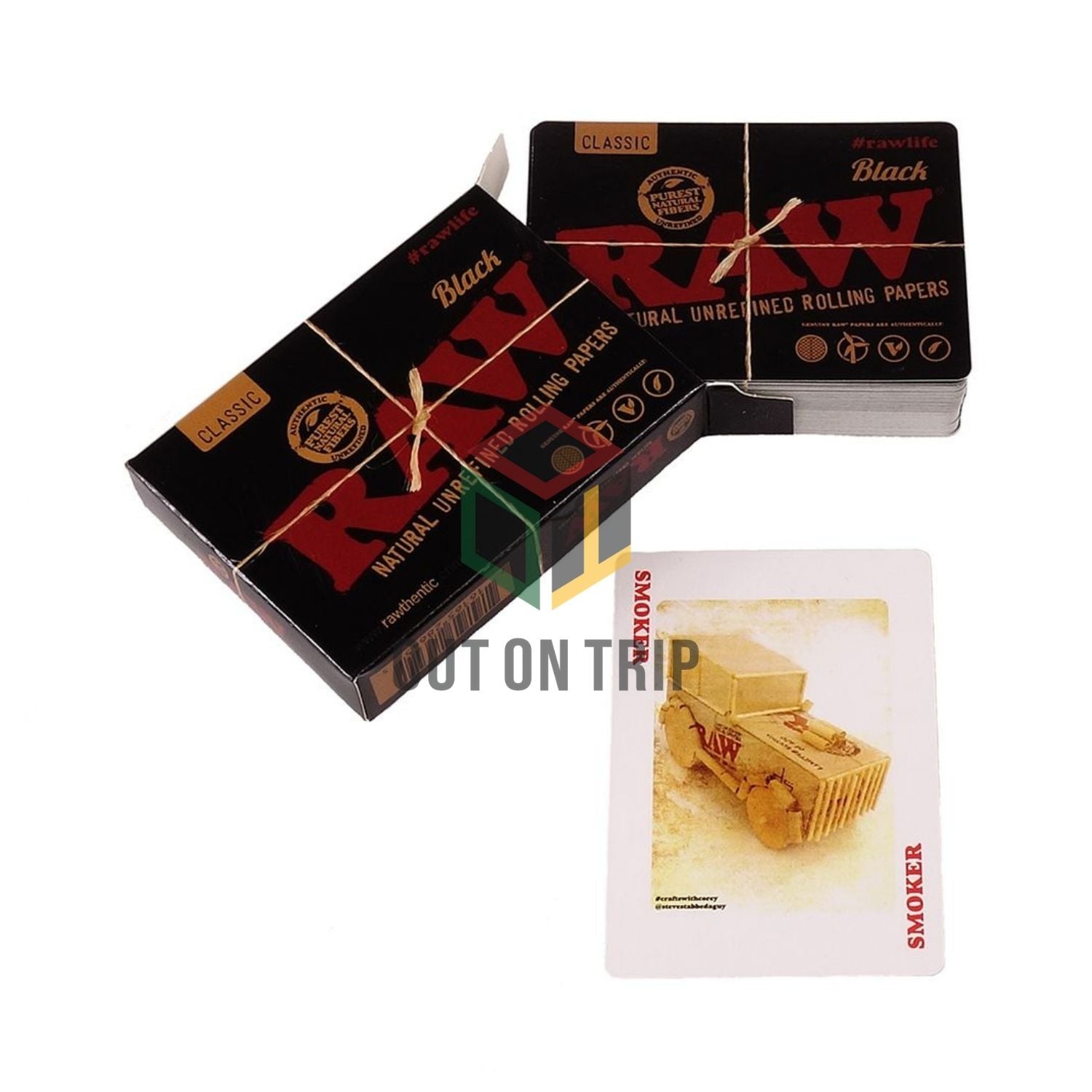 RAW Black Playing Cards