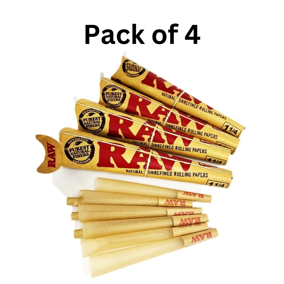 RAW Classic Prerolled Cones 1 1/4 - 6 Cones