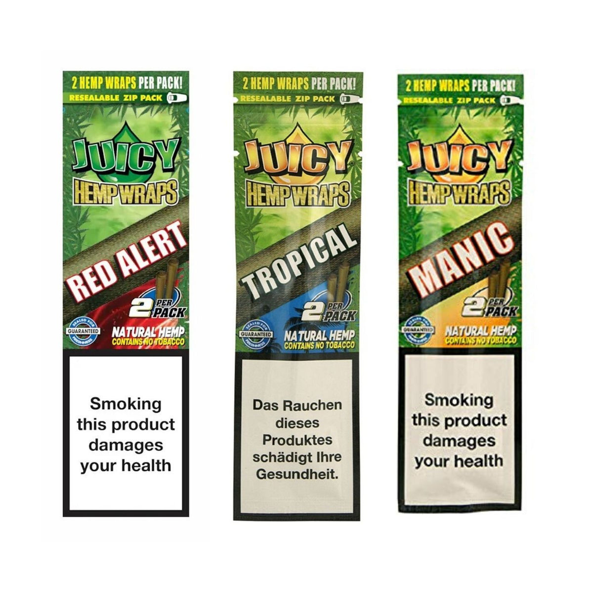 Juciy Organic Blunt Wraps - Assorted Flavor