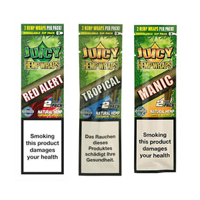 Juciy Organic Blunt Wraps - Assorted Flavor