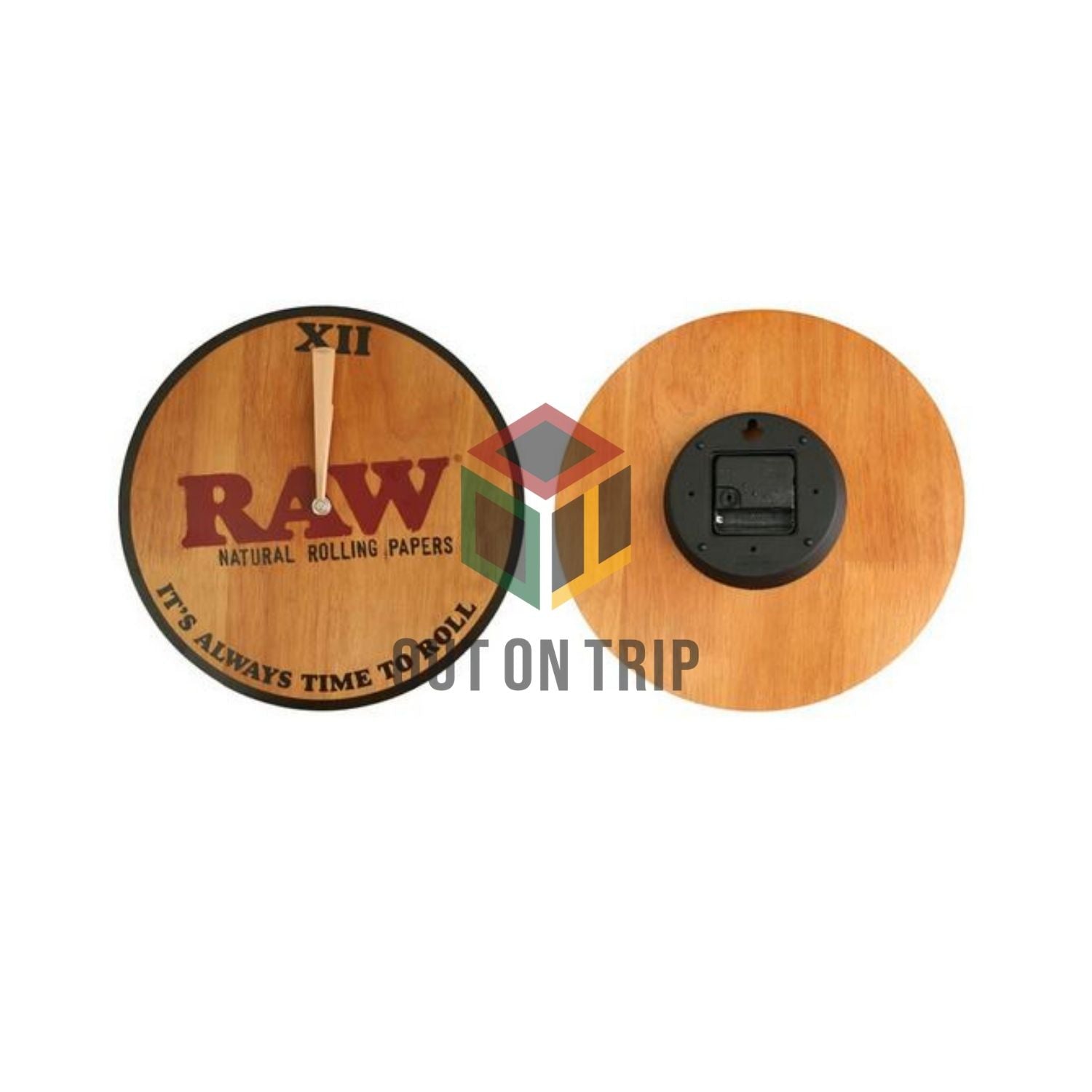 RAW Wooden Clock