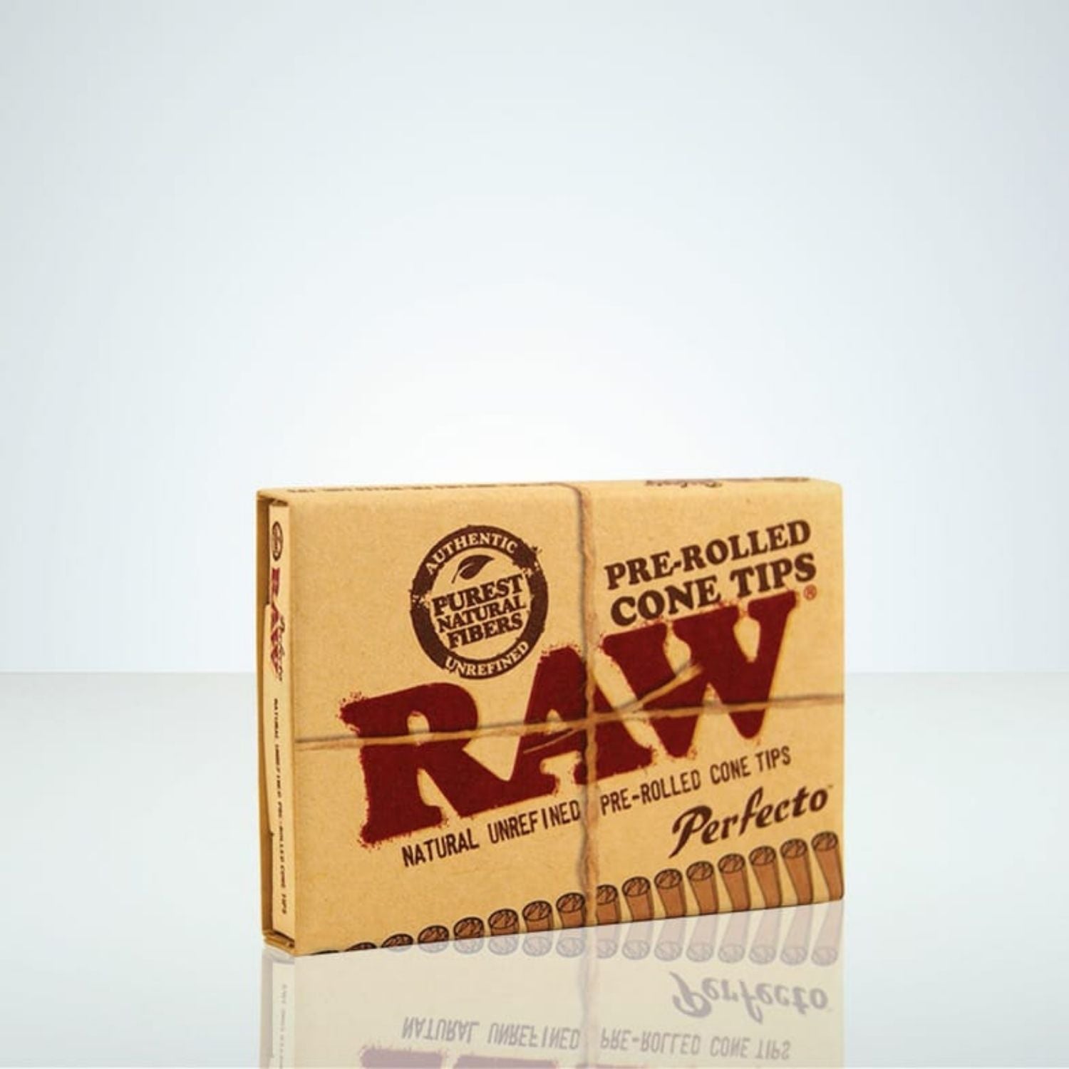 RAW Pre-rolled Perfecto Cone Filter Tips - 21 Tips