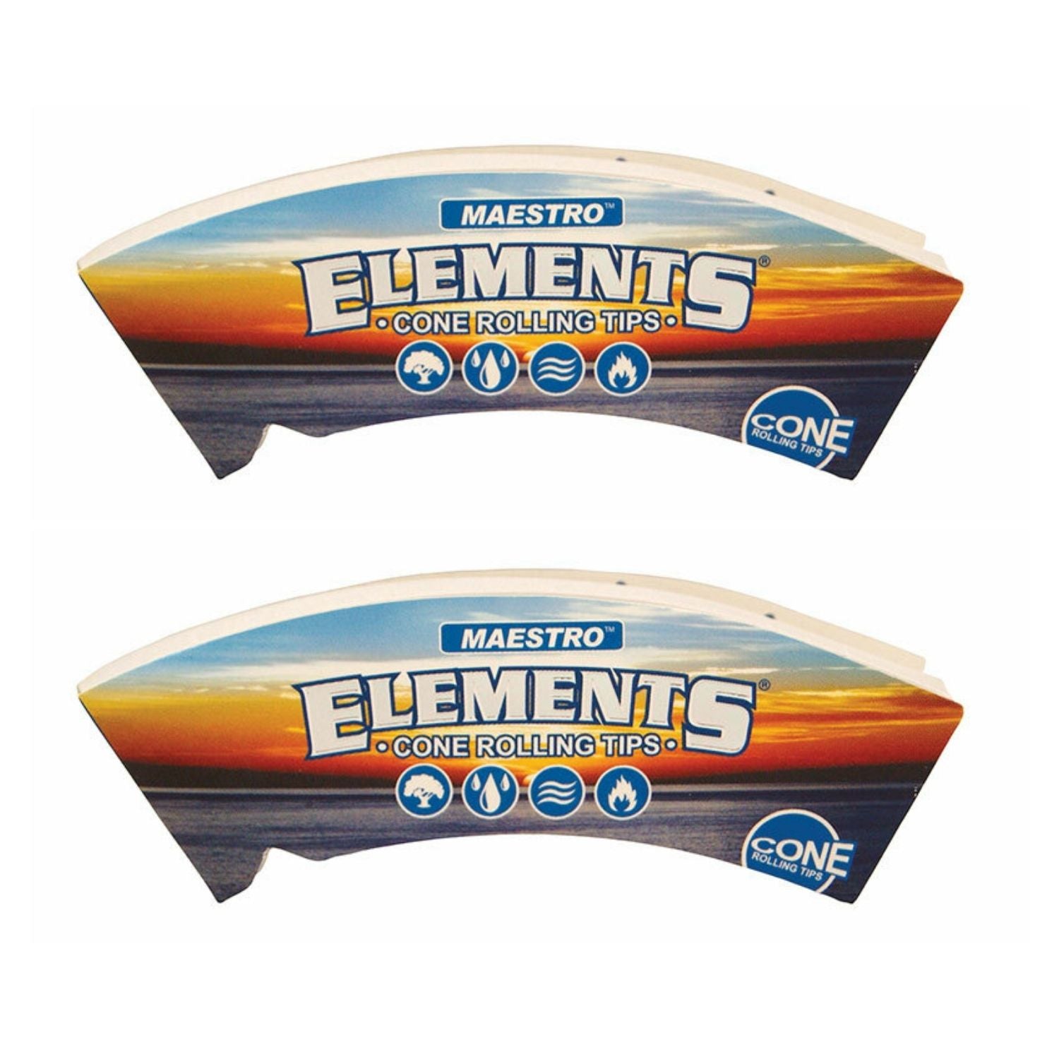 Elements Maestro Cone Filter Tips - 32 Tips