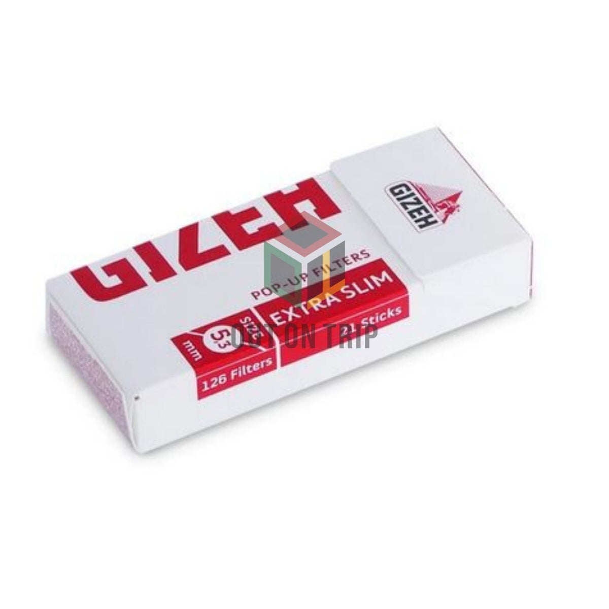 Gizeh Extra Slim 5mm Filter - 126 Tips