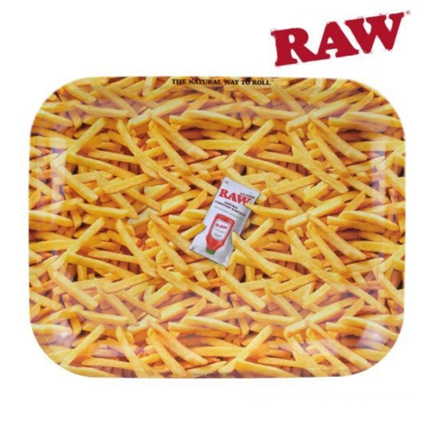 RAW French Fries Rolling Tray - Medium