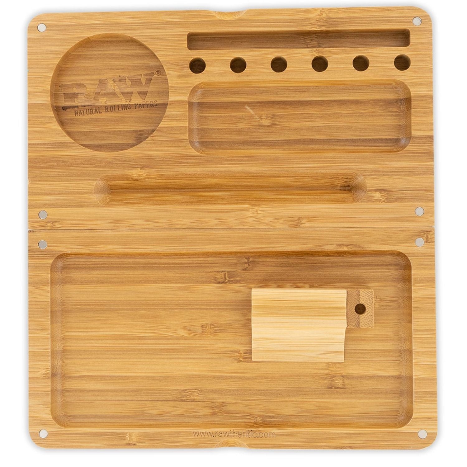 RAW Backflip Bamboo Rolling Tray