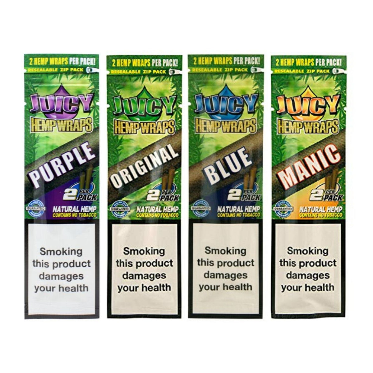 Juciy Organic Blunt Wraps - Assorted Flavor