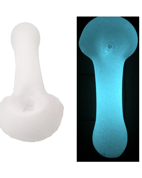4 Inch Glow in dark Frost Pipe
