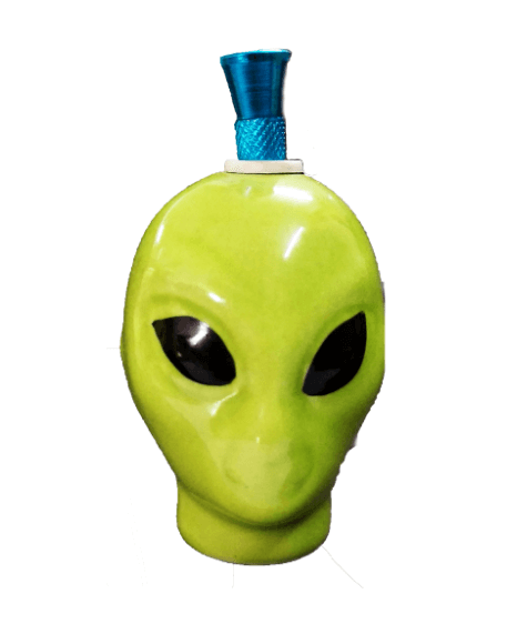 4.5 Inch Alien Assorted Ceramic Bong