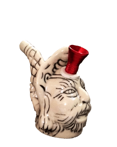 4.5 Inch Snake Man Assorted Bong